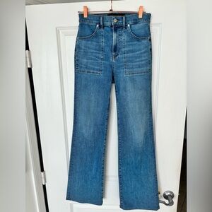 VERONICA BEARD
Crosbie high-rise wide-leg jeans